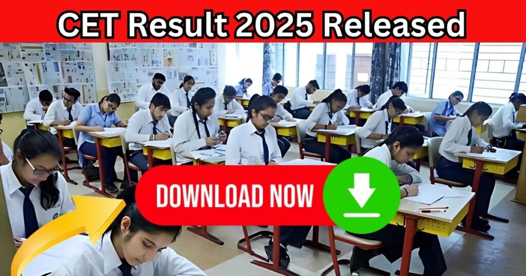 CET Result 2025